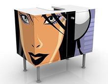 Apalis Mobile per lavabo Design DJane Spicy 60x55x35cm, Basso, Larghezza: 60cm, Regolabile, mobiletto da lavandino, lavandino, mobiletto da lavabo, lavabo, mobiletto, Bagno, Bagnetto, Mobile da Bagno
