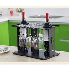 LHQ-HQ Wine Rack Decoration High Glass Wine Rack Upside Down Home Desktop Desktop Hanging Coppa scaffale in Ferro battuto Europea Creativo