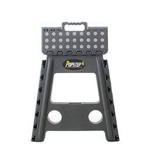 PopStep - Sgabello pieghevole, misura XL, altezza 39 cm, con piano antiscivolo Compatto e facile da riporre, perfetto per la cucina e il bagno.