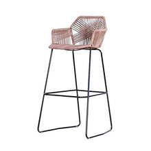 Zhangmeiren Sedia di Vimini Seggiolone Sgabello da Bar Reception Seggiolone in Rattan for Il Tempo Libero Balcone Sedia Sedia da Bar