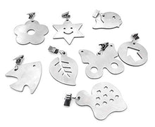 Meirrai Ganci Fermatovaglia da Giardino Clip Tovaglie in Metallo Pesi per Tovaglia con Clip Tovaglia in Acciaio Inossidabile Clip Antivento per Tovaglia da Picnic per Feste Giardino, 6 Pezzi(Flowers)