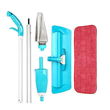 SSAYY Mop Mop A Getto d'Acqua 360 Mop A Testa Rotante E Panno per La Pulizia Rosso Mop Strumenti per La Pulizia A Secco della Casa