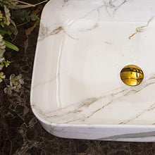 Yxx max -Lavabo Bacino del dispersore di Ceramica del controsoffitto, Art Bacino Recti Hotel Domestica Bathroom Sink (50x40x13.5cm) Lavandino del lavabo