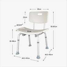 MGMDIAN Sgabello da Bagno Sgabello da Bagno | Donne Incinte anziane Sedia da Bagno Sedia da Bagno | Sedia da Bagno Sgabello per Doccia Accessori da Bagno