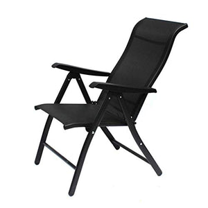 LLSS Sedia Pieghevole Zero Gravity, Lettino Prendisole Reclinabile Sedie a Sdraio reclinabili Impermeabile e Regolabile per Spiaggia Patio Mobili da Giardino Campeggio Ufficio