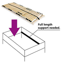 vidaXL Legno Faggio Rete a Doghe 7 Zone con 28 Doghe 90x200cm Telaio Giroletto