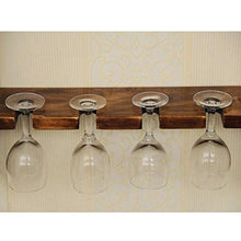 Elegante Scaffale per Vino Portabottiglie Portabottiglie da Parete in Legno con Portabottiglie, HJJ