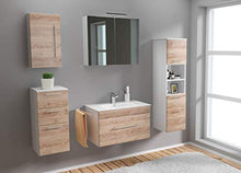 Set di mobili da bagno SANTINI 75 (5 pezzi) rovere chiaro