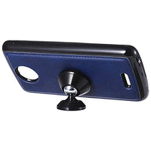 Bear Village Cover Moto C Plus, Custodia Premium Flip Custodia per Moto C Plus, Custodia con Porta Carte e Chiusura Magnetica, Blu