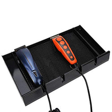 Jadeshay Hair Clipper Rack Clipper Storage Box Forbici Pettine Display Rack Strumento per Parrucchiere Pad Antiscivolo