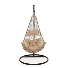Bizzotto Poltrona Sospesa Amirantes con Cuscini Naturale cod. 0661730