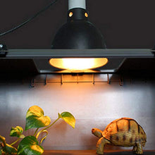 AILOS Supporto per Paralume per Lampada riscaldante,emettitore per Paralume, Lampada emettitore Paralume in Ceramica 300W UVA/UVB Supporto per Lampada per Riscaldamento per rettili Supporto