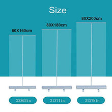 Protezione per Starnuti da Terra, Scudo di Isolamento Sociale Portatile, per Scuole/Uffici/Supermercati/Ristoranti Aziende 160/180/200cm
