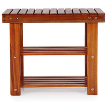 Casaria Scarpiera e Panchina Ingresso 2in1 50x30x46cm Legno Ripiani Mobile Salvaspazio Ordine Scarpe
