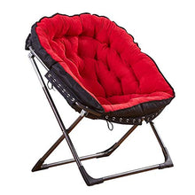 BJH Lettini Pieghevoli Lettini Prendisole Moon Chair Sedie da Campeggio Imbottite Sgabelli per Il Tempo Libero da Esterno Pieghevole Portatile