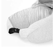 Cuscino da Viaggio Memory Foam Neck Support su Un Treno, Aereo, Auto, Autobus O Campeggio - Comodo Cuscino A Forma di U,A