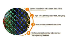 WaiMin La rete anticaduta della scala della rete di sicurezza dei bambini fornisce la protezione netta for la corda resistente all'acqua durevole della maglia 100x100mm 6mm della rete netta decorativa