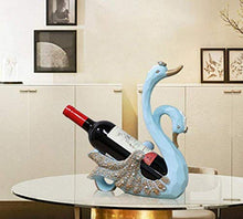 LHQ-HQ Decorazioni Arte Artigianato Swan armadietto del Vino a casa Vino Rack Mobile TV Decorazione Pratico Regalo 2