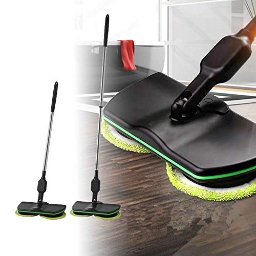 SSAYY Spray Mop Scopa Elettrica in Microfibra 360 Mop Rotante Rotazione Spray Interruttore A Pedale Mop Pulizia del Pavimento Mop Scopa per Secchio Facile