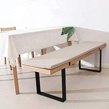 Sunshinelh Premium - Cuscino per panca da giardino, spessore 2/3 posti, cuscino per panca lunga per sala da pranzo, cucina, patio (30 x 200 x 3 cm)
