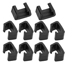 Clip Outdoor Furniture Patio Wicker clip di plastica Divano Collegare Home Decor Morsetti per sedie mobili da giardino del sofà 10PCS 5.25CM