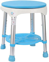 TUHFG Sgabello per Doccia Sgabello Doccia in Lega di Alluminio Bagno 360 Gradi Sedia da Bagno Rotante Antico Antiscivolo Sgabello Doccia Donne Incinte Carico Massimo 100kg Sedia da Bagno 100kg