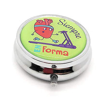 MovilCom® - Portapillole giornaliero tascabile con 3 scomparti, portapillole organizer per pillole e medicinali, 2 pezzi (mod.653304 e mod.653306)