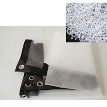 SHIJINHAO Telo Impermeabile Esterno Trasparente Ispessimento Antipioggia Panno di Plastica PE Incatramata Balcone Finestra Fiore 'Isolamento Fredda Capannone Film Serra Parabrezza della Tenda for Uso