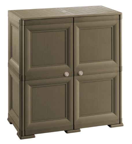 Tontarelli S.p.A. Armadio 2 Moduli 19605019, WENGÉ, 79X43<47>XH85.5CM