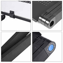 AMBIOPH- Scrivania Tavolino Pieghevole Porta Computer Laptop da Letto Supporto Pc Portatile Per Letto e Divano