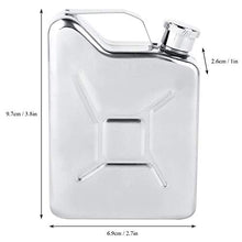 Rockyin Acciaio Inossidabile 5 Once Portatile Bottiglia di Whisky liquore Bottiglia Pocket Wine