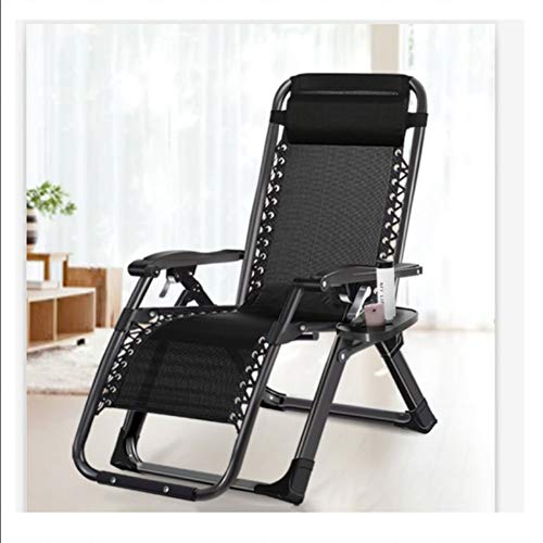 Moolo Lettino Prendisole Zero Sdraio,Sedia gravità Schienale Pisolino Sedia da Giardino All'aperto Spiaggia Prato Campeggio Letto Portatile Sedia Carico Cuscinetto 200 kg (Color : A)
