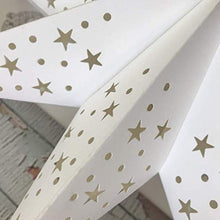 ARTFFEL Vola Carta Stella Lanterna Paralume ha Condotto la Luce della Lanterna appesa for la Festa di Compleanno di Nozze Decorazioni for la casa 45 Centimetri .Compleanno