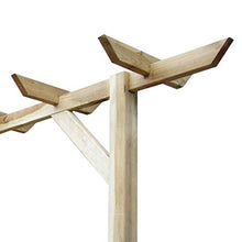 Festnight Pergolato da Giardino in Legno 200 x 40 x 205 cm