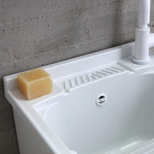 Kiamami Valentina LAVATOIO 50x50 COLORE GRIGIO PERLA OPACO CON MOBILE DUE ANTE