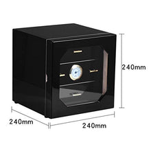 Cigar Humidor, Casa Sigaro Idratante Gabinetto Legno di Cedro Cigar Box Set Idratante può Contenere Circa 50-75 (240 * 240 * 240Mm)