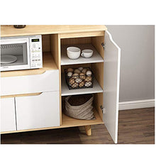 Huangwanru Credenza Credenza Soggiorno Credenza Accent Tabella Agriturismo Legno Buffet Governo di immagazzinaggio Governo di immagazzinaggio (Color : White, Size : 90x40x94cm)
