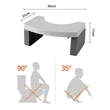 Niduo Bear Bagno Step Up Sgabello Sgabello in Plastica Addensato Sgabello per Sedile in Plastica, Donne Incinte WC A Poggiapiedi 2 Pezzi,Verde