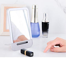 Makeup mirror Specchio per Il Trucco Pieno di Luce a LED Ricaricabile Specchio da scrivania Portatile Portatile da Tavolo per dormitorio Femminile