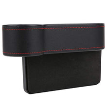 MAGT Scatola Auto portaoggetti per Auto, Seggiolini Auto durevoli Multifunzione di Alta qualità Organizer per scatole portaoggetti(Black Main Driver Seats)