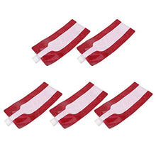 UPKOCH 5Pcs Sacchetto di Vino Pieghevole 750 Ml Sacchetto di Bottiglia di Vino di Plastica Portatile Riutilizzabile Sacchetto Pieghevole a Prova di Perdite di Liquido Portaborraccia per