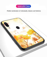 Suhctup Compatibile con Xiaomi Redmi Note 3 Custodia Protettiva in Vetro Temperato 9H + Cornice Paraurti in TPU Silicone Morbido Assorbimento Degli Urti a 360 Gradi Protezione -Albero 2