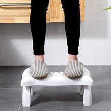 Huante Sgabello WC Pieghevole, Sgabello Accovacciato Multifunzionale con Aromaterapia, Sgabello WC Antiscivolo Creativo