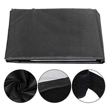 Emoshayoga Copertura per Altalena Double People Swing Parasole per Balcone familiare per Altalena da Giardino(Black)