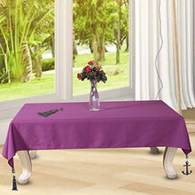 LKR - Tovaglia con pesi, 4 pezzi, in ferro, per interni, esterni, casa, cucina, matrimoni, feste, picnic
