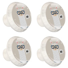 Maniglie per cassetti Manopole per cassetti Manopole rotonde Confezione da 4 per armadietto, cassetti, cassettiere, cassettiere ecc. alpaca
