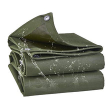 Tela Cerata Impermeabile, Telo Antipioggia per Camion Spesso Occhielli in Metallo Telo di Copertura per Piscina sul Tetto All'aperto 650 G/M²(Size:3×6M)
