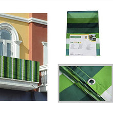 YUNSHAO Recinzione Copertura per Balcone Protezione della Privacy Schermo in Polyster Senza Viti Permeabile per Estate ed Inverno Opaco,90 x 500cm