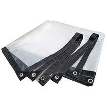 qx Telone Tenda Teloni Ombra Vele Telone Antipioia Trasparente con Occhielli Telo Isolante Addensato Telo Impermeabile Telo Antipioia Tenda da Sole Impermeabile (Dimensioni: 1Mx1M),2Mx1M,2Mx1M