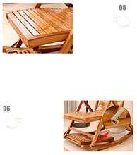 HongTeng Divani Leisure Lounge Chair Bamboo Lazy Pieghevole Sedia della Sedia Home Soggiorno Numero Esterno Comfort Sedia da Massaggio Singolo Sedia Piccolo Divano Tre Stili 47 × 55 cm (Size : C)
